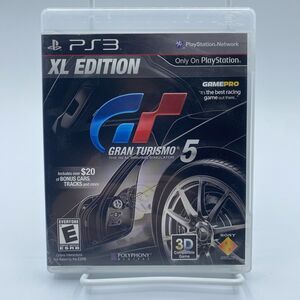 Gran Turismo 5 (Sony PlayStation 3, PS3) Complete W/ Manual! Excellent Disc! CIB